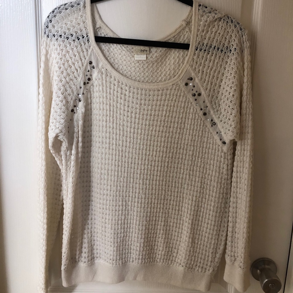 White sweater